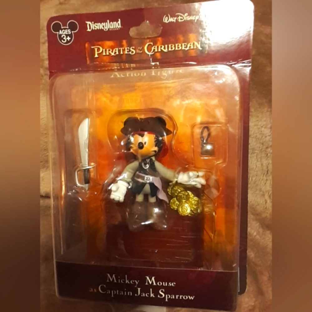 Disney Mickey as Captain Jack Sparrow Action Figure